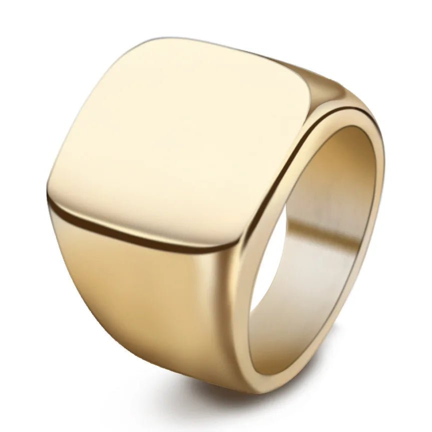 The Kensington Square Signet Ring