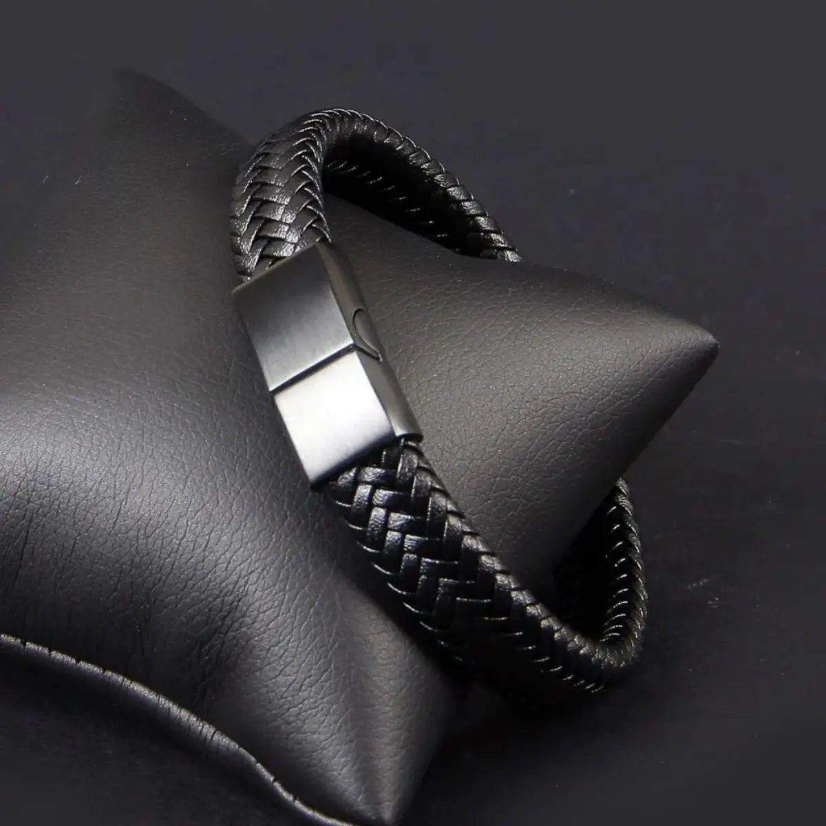 The Henley Braided Leather Wrap