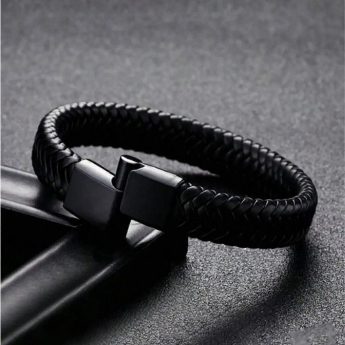 The Henley Braided Leather Wrap