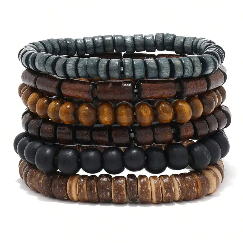 The Cornwall Curated Leather & Wood Set