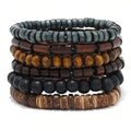 The Cornwall Curated Leather & Wood Set