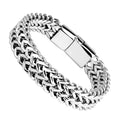 The Greenwich Braided Steel Bracelet