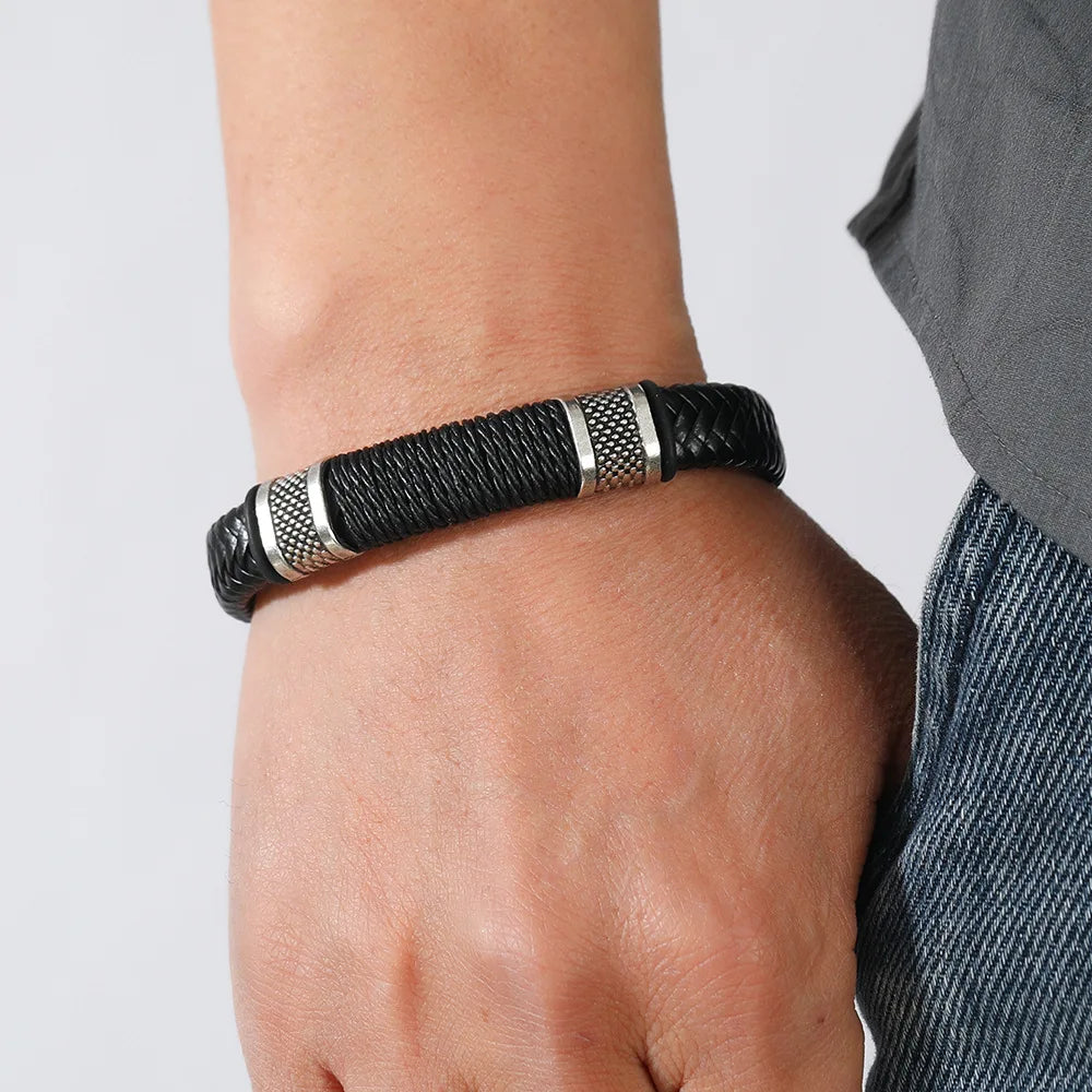 The Ascot Multilayer Leather Wrap