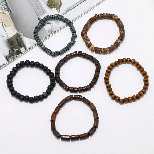 The Cornwall Curated Leather & Wood Set