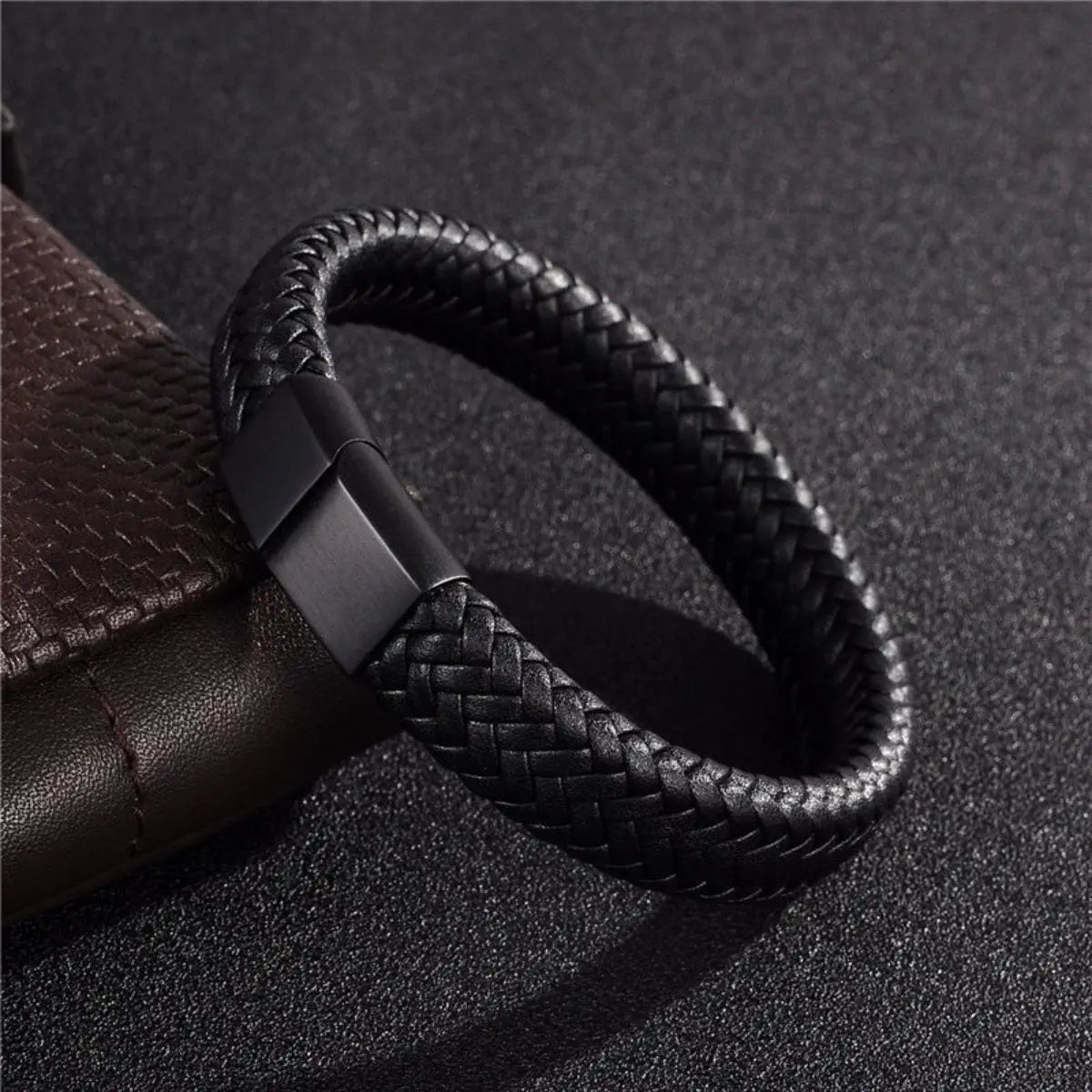 The Henley Braided Leather Wrap
