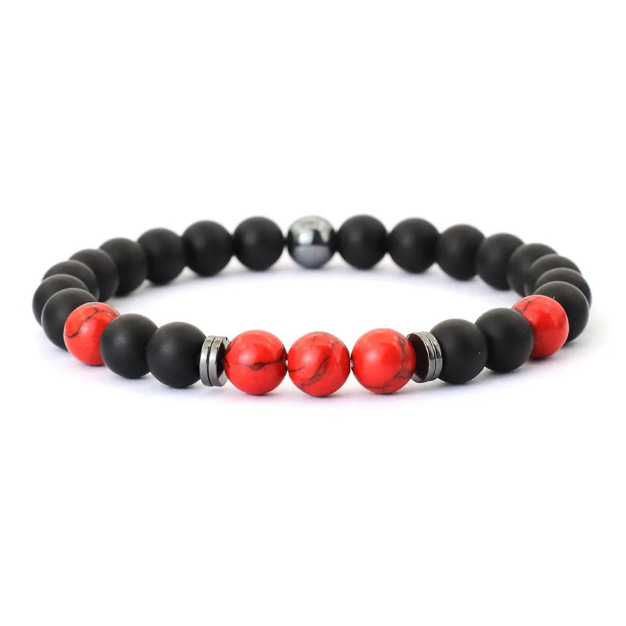 The Mayfair Onyx & Hematite Bracelet