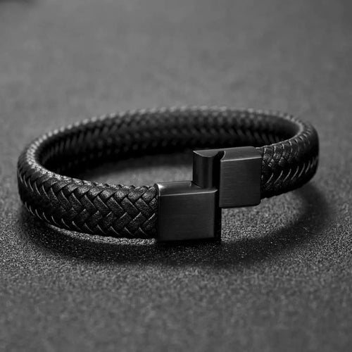 The Henley Braided Leather Wrap